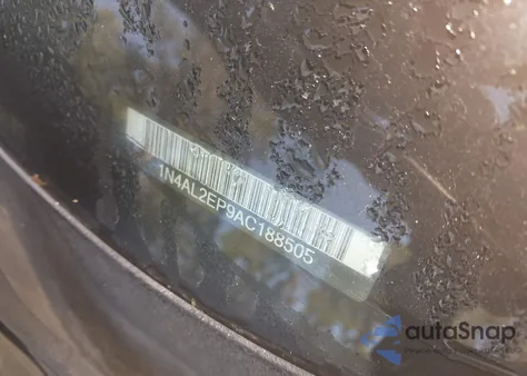 2010 Nissan Altima 2.5 S из США, поврежденный, VIN 1N4AL2EP9AC188505